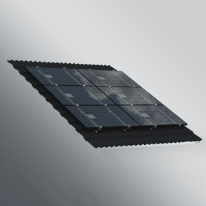 Blubase E1 Erweiterungs-Kit für das Schrägdachsystem 1 Solarmodul (30mm/35mm)