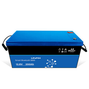 PrimeSolar LiFePO4 mit Smart BMS 12V 200Ah 2611Wh