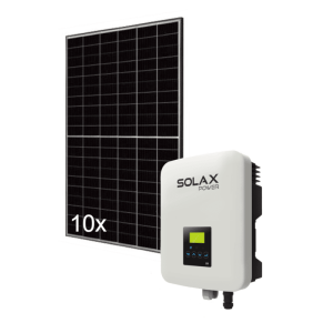 Solarkraftwerk Set: 1x Solax Wechselrichter (X1-3.3T...
