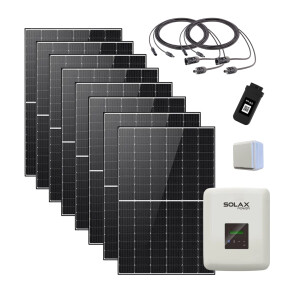 3000W Plug & Play Solaranlage mit Solax...