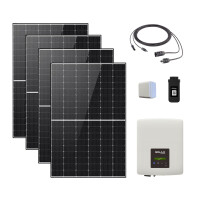 1500W Plug & Play Solaranlage mit Solax Wechselrichter, Aufputzsteckdose, WiFi-Modul