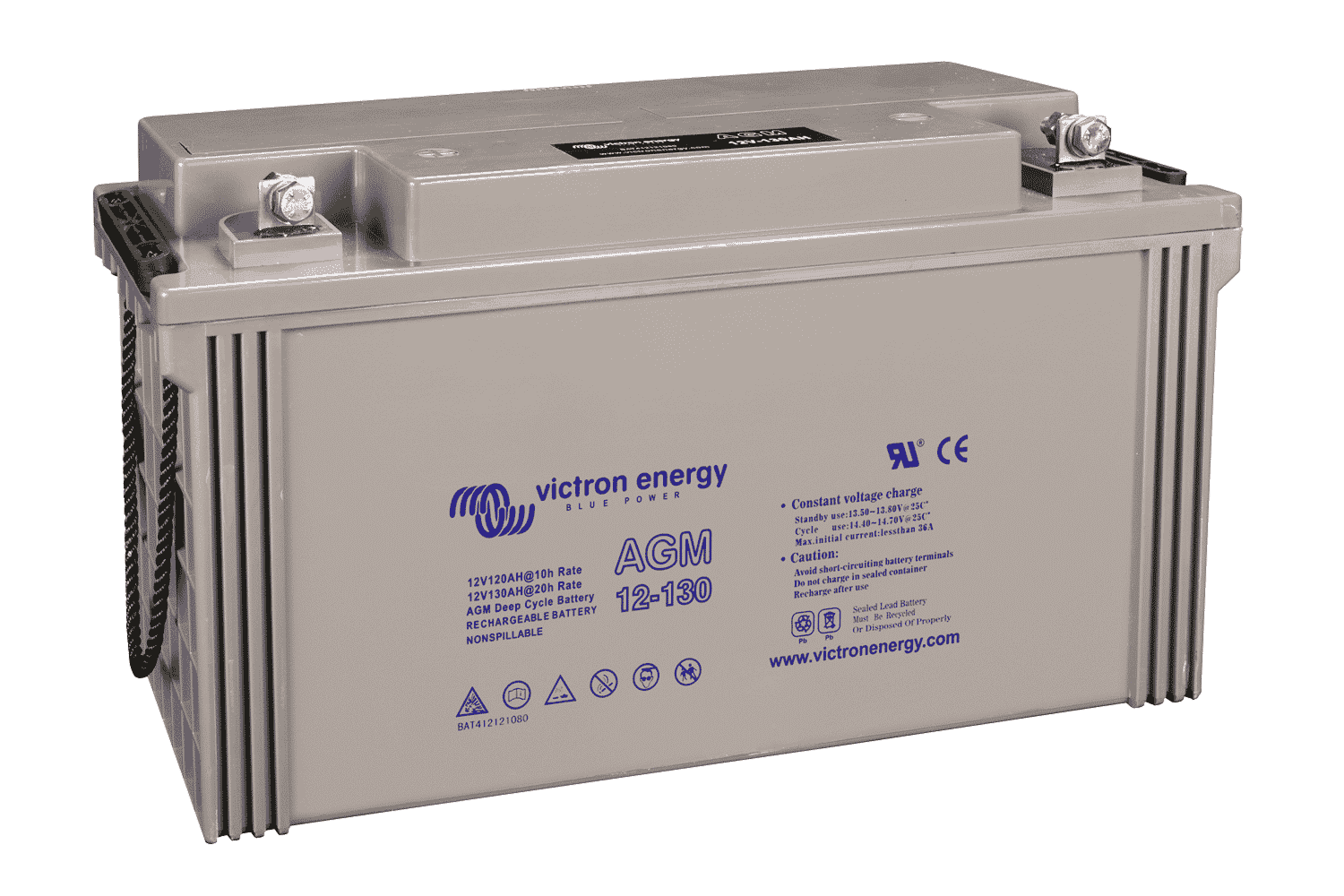 Victron AGM Deep Cycle Batterie 12V 130Ah