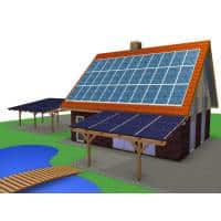 Solarcarport für 6 Stellplätze mit 17,6 kWp Leistung