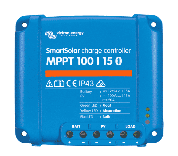VICTRON SmartSolar MPPT 100/15 12/24V 15A Bluetooth