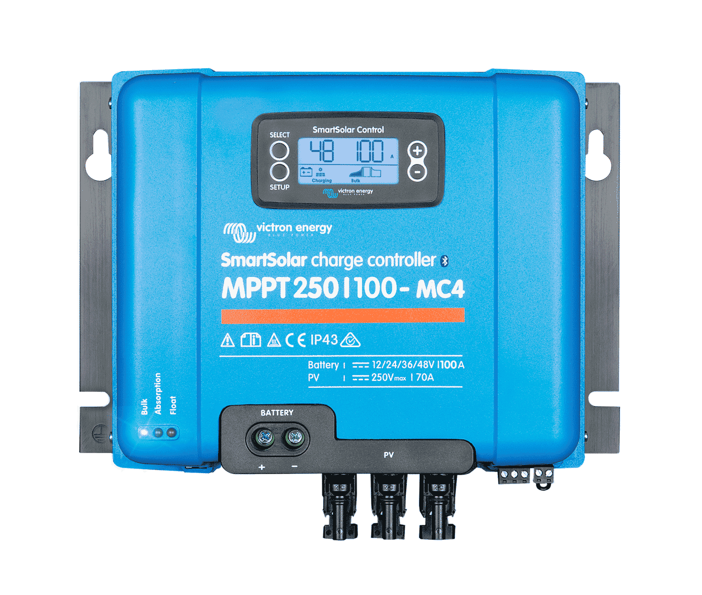 VICTRON SmartSolar MPPT 250/100 12/24/48V 100A MC4 Bluetooth