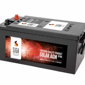 SIGA SOLAR AGM Batterie SF180 12V 180Ah