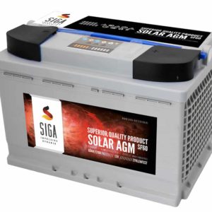 SIGA SOLAR AGM Batterie SF60 12V 60Ah